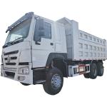Sinotruk HOWO Used Tri Axle Dump Trucks 6x4 Used Tipper Trucks 375HP