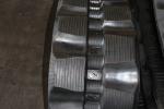 Forklift Rubber Track Belt , Undercarriage Rubber Tracks Perimeter 3864mm