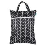 Mummy Maternity Nappy Bag Two Laundry Compartments Top Handle Convenient