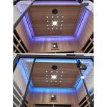 Wet Dry Steam 110V/220V/380V Sauna Room Far Infrared Light Therapy Room