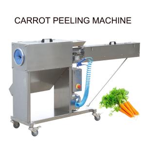 Wholesale Electric Carrot Peeling Machine Vegetable Processing Equipment from china suppliers