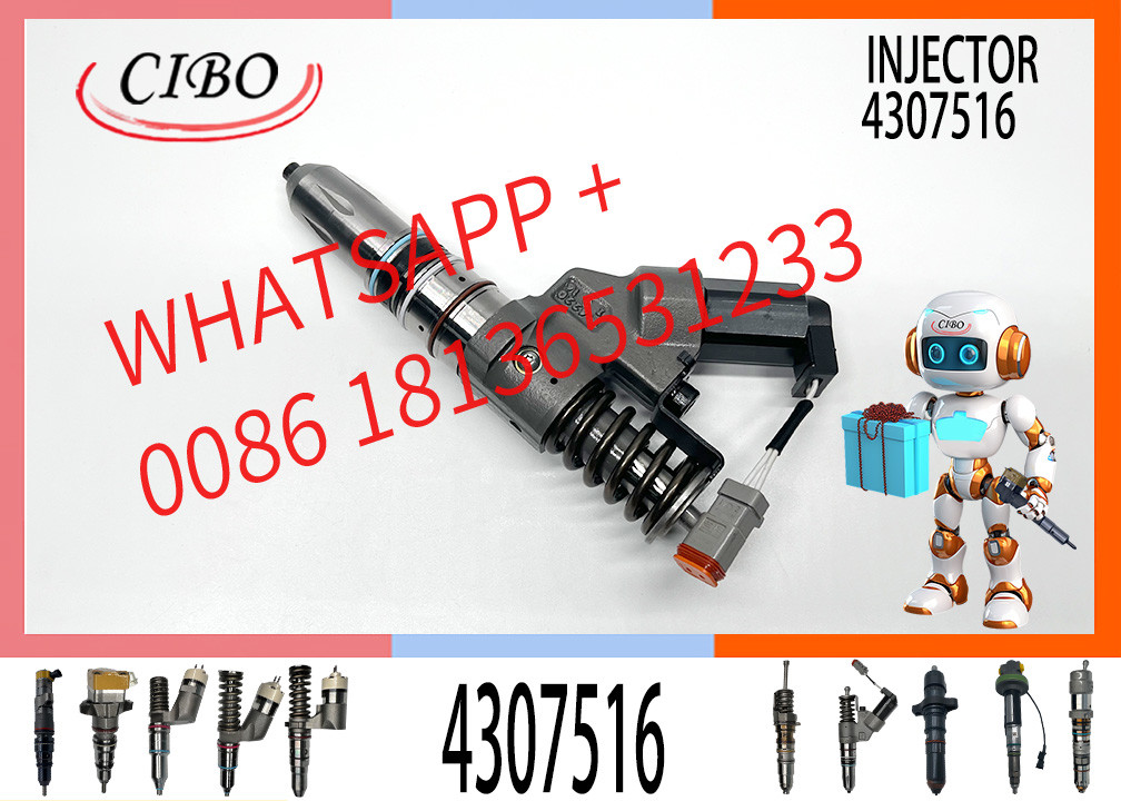 Original New Cummins Injector 4307428 4307452 4307475 4307516 4307776 4307795 4309265 4309454 Suitable for Cummins Engine