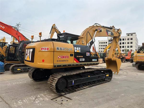 23 Ton Used Cat Crawler Excavator 323D Used Caterpillar 320 323 325 330