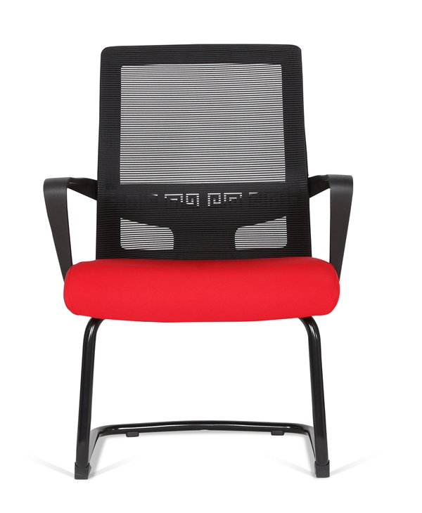 Red Task Chairs serving the staff put in the office / meeting room