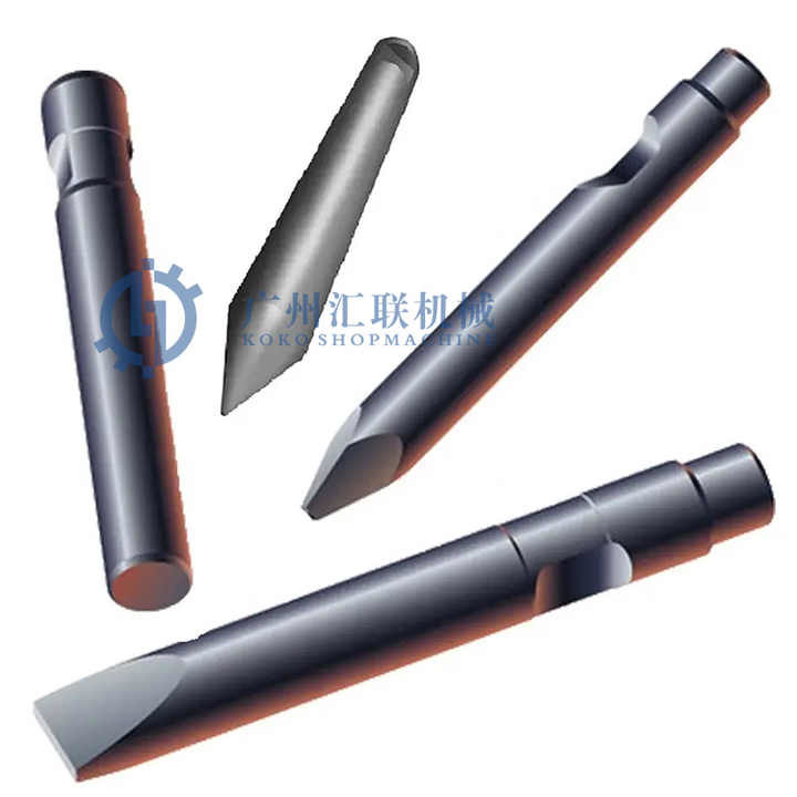 HB20G HB30G HB40G Hydraulic Breaker Steel Chisels Tools for Excavator Rock Hammer Breakers