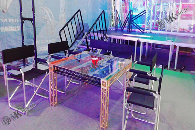 100*100*1500mm Aluminum Line Array Lift Stage Truss Tower for Outdoor Event Equipment