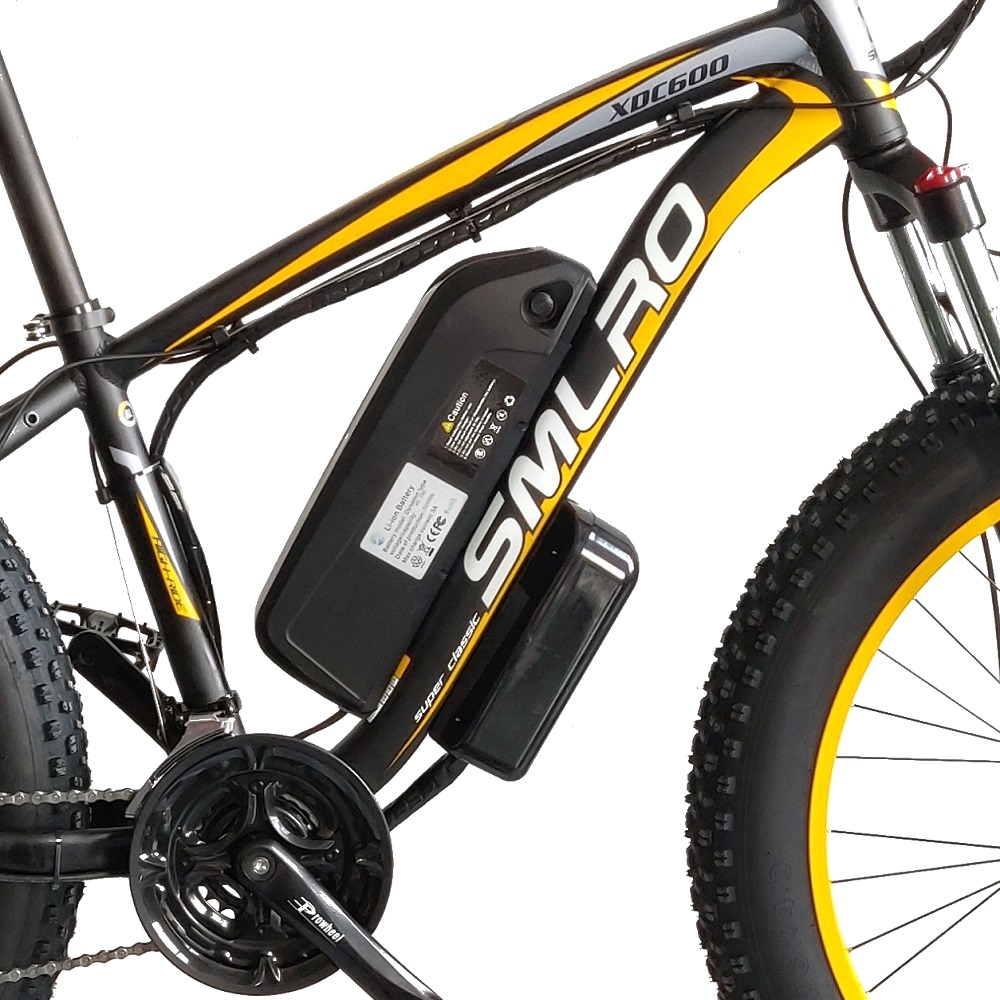 48V Fat Tyre Electric Bike , Electric Bike 26 Inch 80-100km Pedal Assist Mode