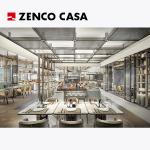 Hotel Restaurant Furniture Set Includes Leather Dining Chair And Marble Dining