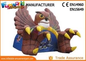 Wholesale Big Inflatable Party Tent , Durable Pvc Coated Nylon Football Inflatable Eagle Tunnel For Adult from china suppliers