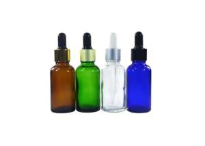 Wholesale Fluid Delivery Glass Colored Dropper Bottles Easy Refill 19 ml Mouthful Volume from china suppliers