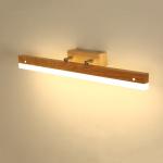 Wooden Led Mirror Light 9W 14W AC90-260V LED wood Wall Lamps(WH-MR-66)