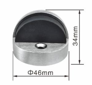 Wholesale High Feet Ball Type Zamak Interior Door Stops Half Round Door Stopper from china suppliers