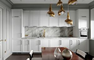 Wholesale Modern Cabinet Design Luxury Custom Living Room Furniture Kitchen Cabinets from china suppliers