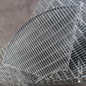 Wholesale Hot Dip Galvanized Carbon Steel Metal Grating Customized Special Shaped from china suppliers