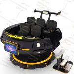 Dreamland Virtual Reality 360 Rotating Chair 5 Seats VR 360 Roller Coaster 720