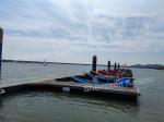 Commercial Floating Dock Aluminum Gangways Rubber Fender Marine Ramps