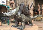 Outdoor Amusement Park Decoration Life Size Waterproof Dinosaur Fiberglass Model