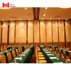 Wholesale Hotel 38db Acoustic Folding Partition Wall Soundproof Sliding Type from china suppliers