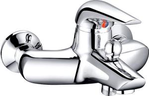 Wholesale Laser Logo Polished Home Depot Shower Faucets / Single Handle Bathroom Faucet from china suppliers