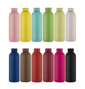 Wholesale Double Wall 18/8 Stainless Steel Water Bottle Small Mouth Keep Cold And Hot from china suppliers