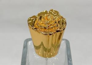 Wholesale Flower-Shaped Zinc Alloy Perfume Bottle Caps For Eco-friendly Packaging from china suppliers
