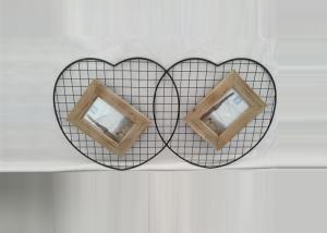 Wholesale Customized Carving Wooden Heart Shaped Photo Frame from china suppliers