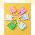 Fashion Custom Promotion Gifts Modern Waterproof Rubber Tote Bag Easy Cleaning