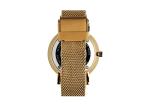 30 Atm Slim Stainless Steel Waterproof Watch With Milanese Bracelet