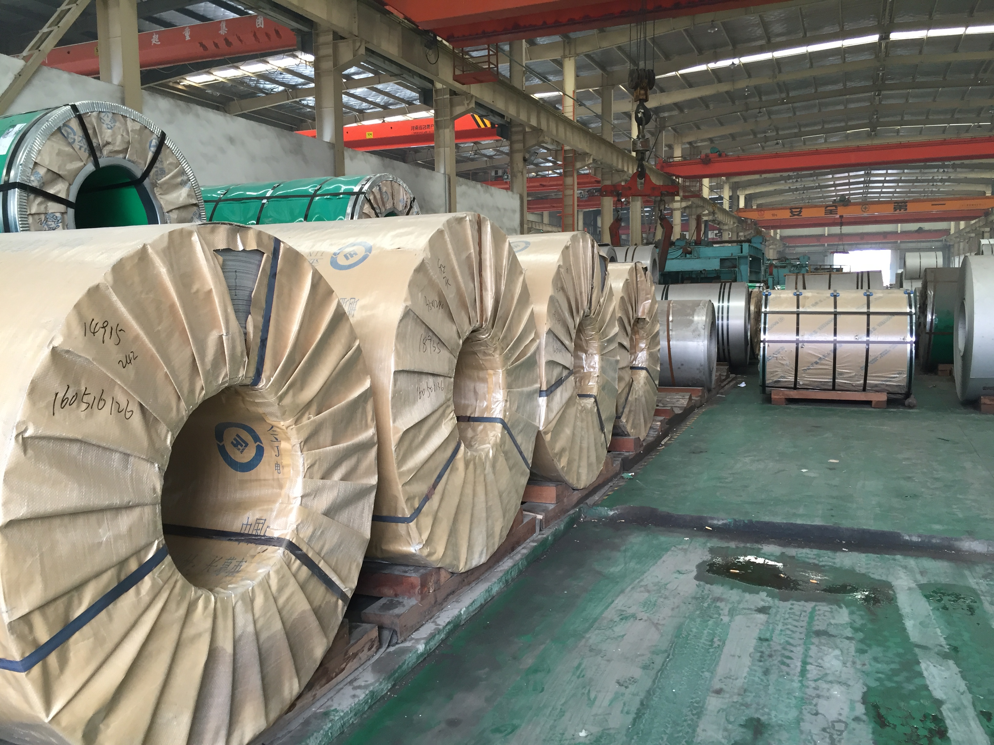 201 AISI Stainless Steel Cold Rolled Coils 20mm Thick Mirror Finishing