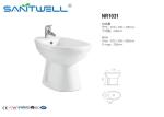 Round italian toilet bidet / basin Bidet For Walltoieltsets