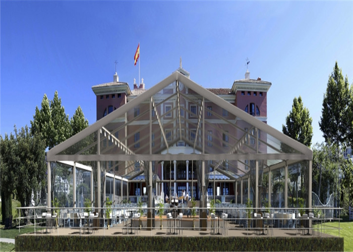 European Style Transparent Water Proof Event Canopy Tent Over 300 People