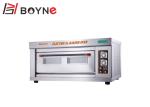 Stainless Steel Industrial Single Deck Bakery Oven With Mechanical Timer Digital