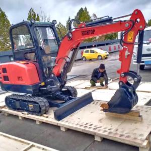 Wholesale 2.5tone Mini Hydraulic Excavator Retractable Shoes Mini Digging Machine from china suppliers