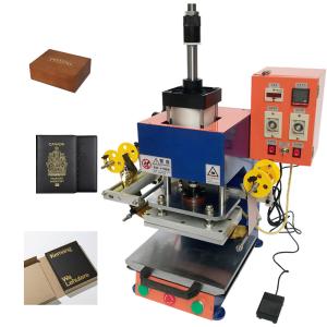 Wholesale Fulund Hot Foil Stamping Machine , Pneumatic Leather Embossing Press Machine Digital from china suppliers