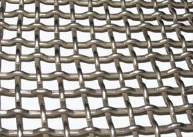 Rectangle Stainless Steel Crimped Wire Mesh , Fine Mesh Hardware Cloth