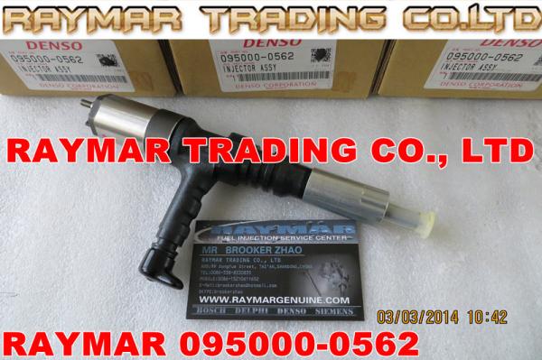 DENSO common rail injector 095000-0560, 095000-0562 for KOMATSU 6218-11-3100,