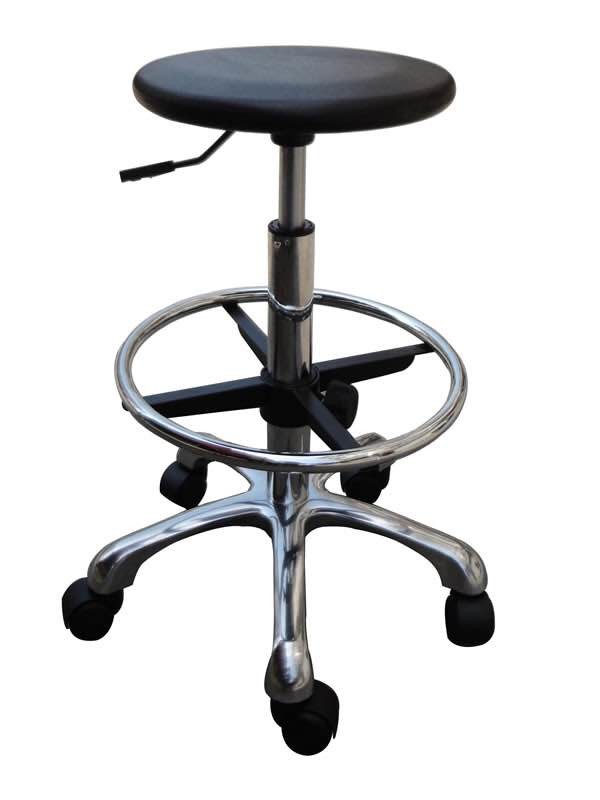 Anti Static PU Leather Adjustable Swivel Clean Room Chair Comfortable