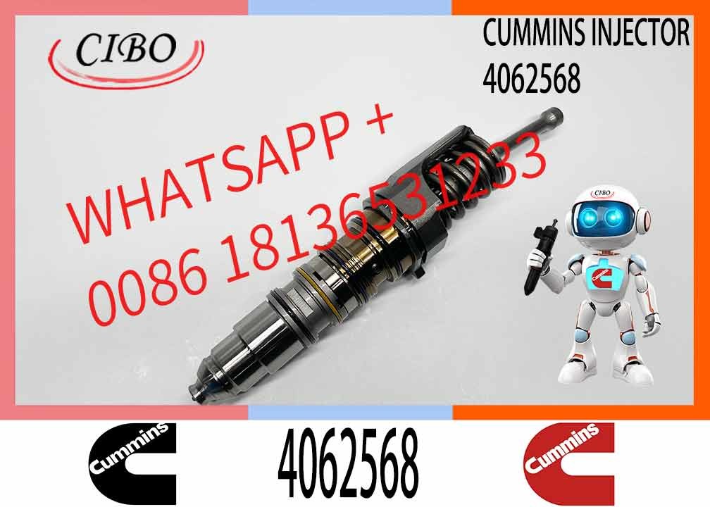 4062568 QSK15 Diesel Engine Common Rail Fuel Injector 4914537 3973059 3975929 4010642 4026222 4061851