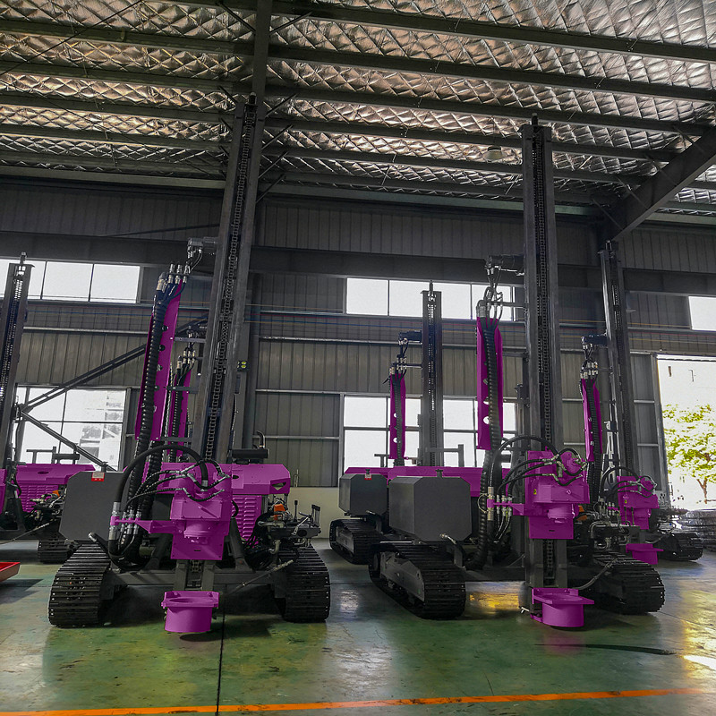 Pile Driving Machine Photovoltaic Pile Drilling Rig Hydraulic Rotary Pile Driving Rig