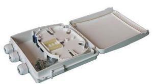 Wholesale Indoor Fiber Optic Termination Box , Fiber Optic Enclosures Wall Mount from china suppliers