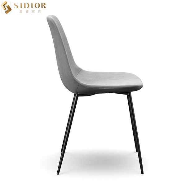 ODM Upholstery Dining Chair Modern Comfortable Fabric Chairs SGS Approved