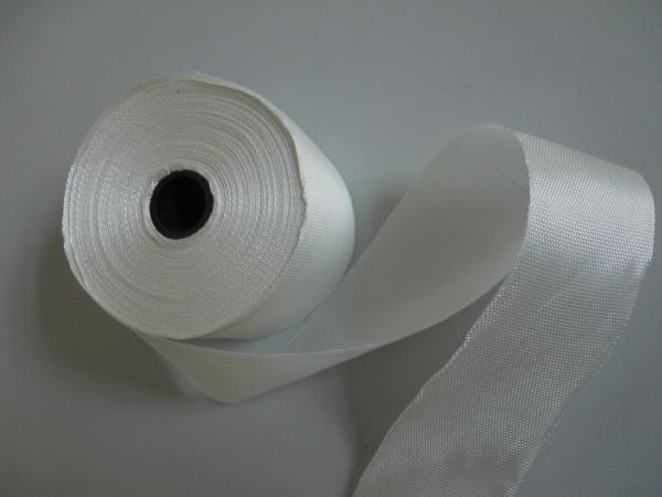 Tensile Strength Glass Cloth Insulation Tape Paraffin Type Fiberglass 0.13mm 30m