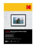 280gsm Kodak Studio Gloss Photo Paper , Kodak Professional Photo Paper Anti -