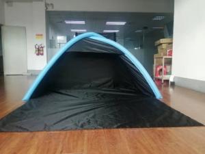 Wholesale Black Polyester 190T 2 Man Beach Inflatable Camping Tent Blow Up Beach Tent from china suppliers
