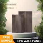 SPC Wall Panels Hot Sale 600*2440*4mm Waterproof Stone Plastic Eco-Friendly Pvc