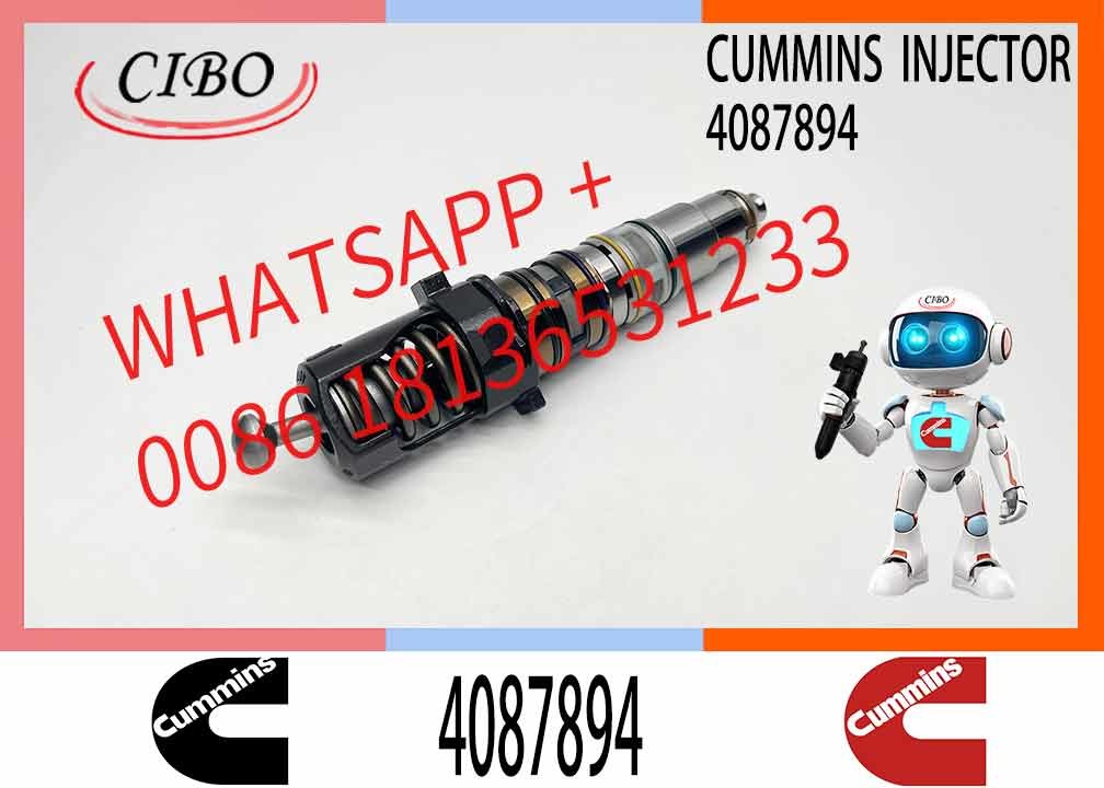 4087894 High Quality Common Rail Injectors for diesel Engine Parts Fuel Pumps