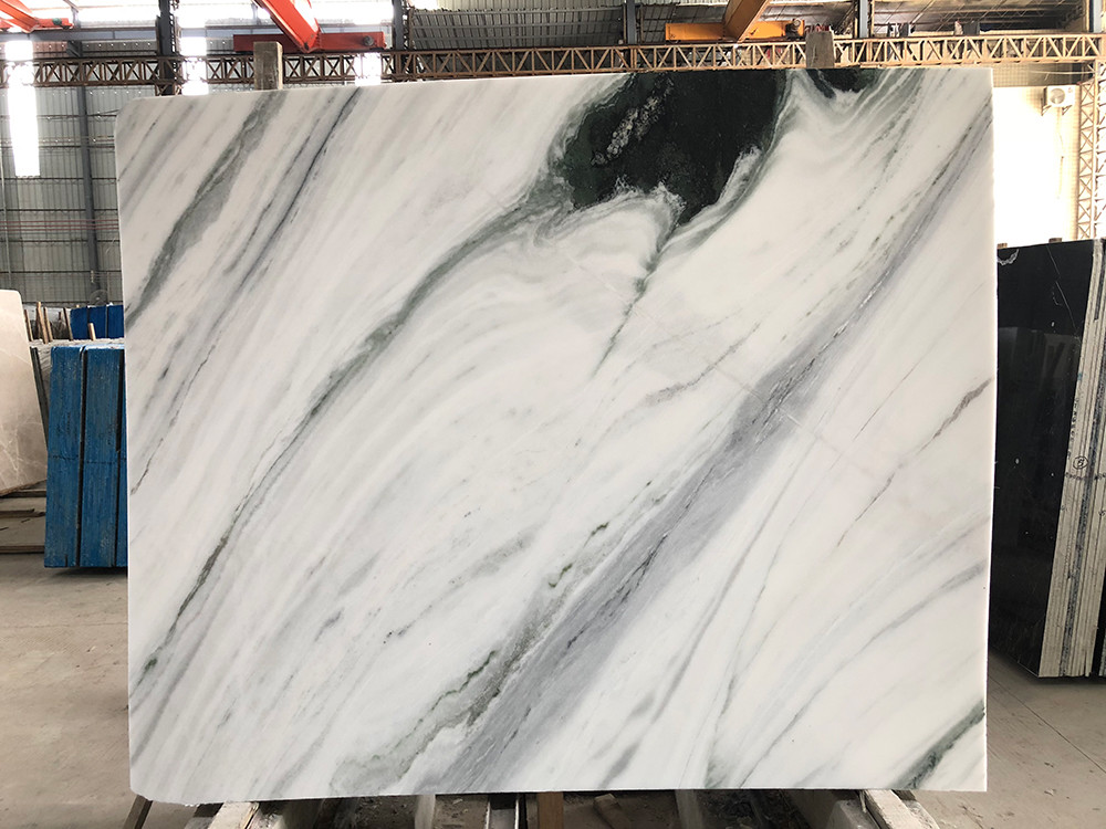 Honed Exotic Thick 3cm 30x120cm Panda White Marble Tile