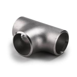 Wholesale Asme B16.9 Sch40 Stainless Steel Pipe Fittings Ss Reducing Tee from china suppliers