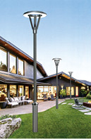 3M 3.5M 4M 5M Outdoor Commercial Courtyard Light Aluminum Shape led light for garden and park