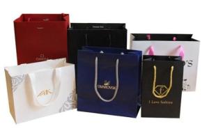 Wholesale Multi Colored Customized Shopping Bags For Business Shopping / Gift Packing from china suppliers